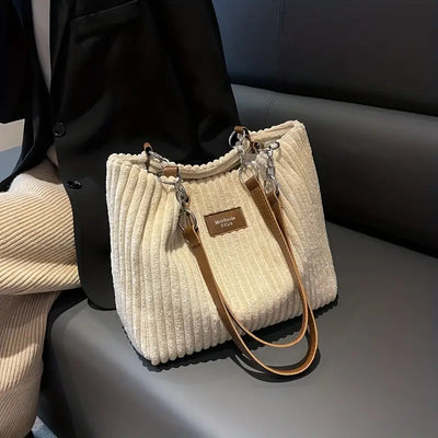 Bolso de hombro de pana - Harlee