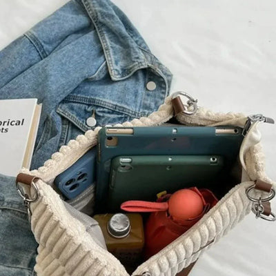 Bolso de hombro de pana - Harlee