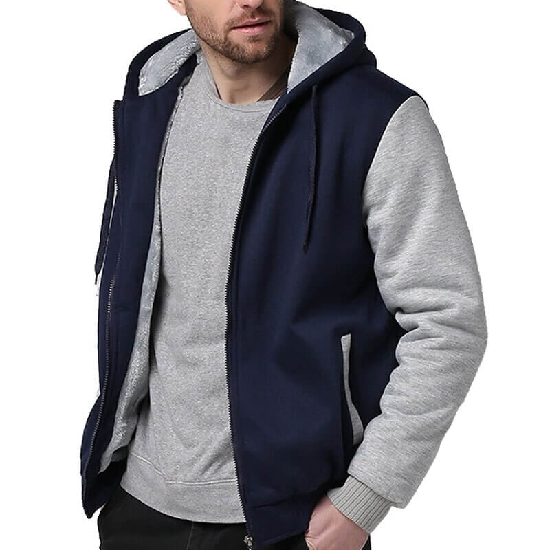 Chaqueta polar de invierno para hombre 