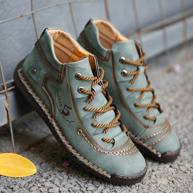 Stivali in pelle vintage