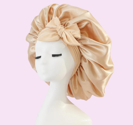 gorro de dormir de seda