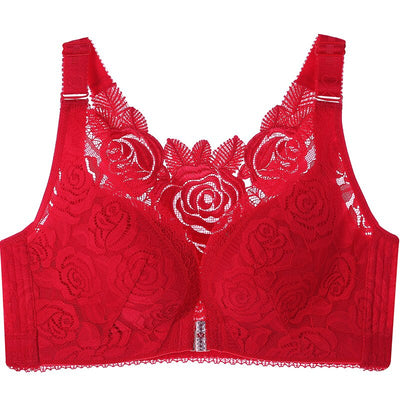 Carly - Soutien-gorge push-up sans armatures avec fermeture sur le devant pour femme