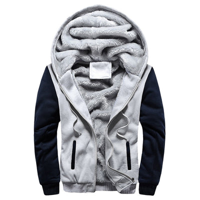 Chaqueta polar de invierno para hombre 