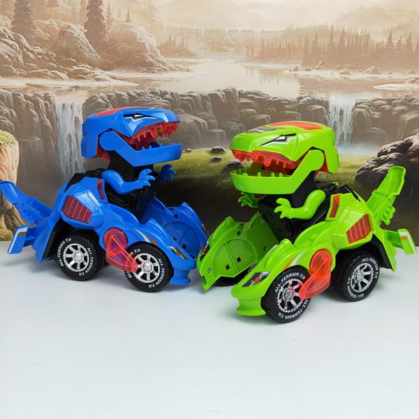 Carrello a LED per dinosauri