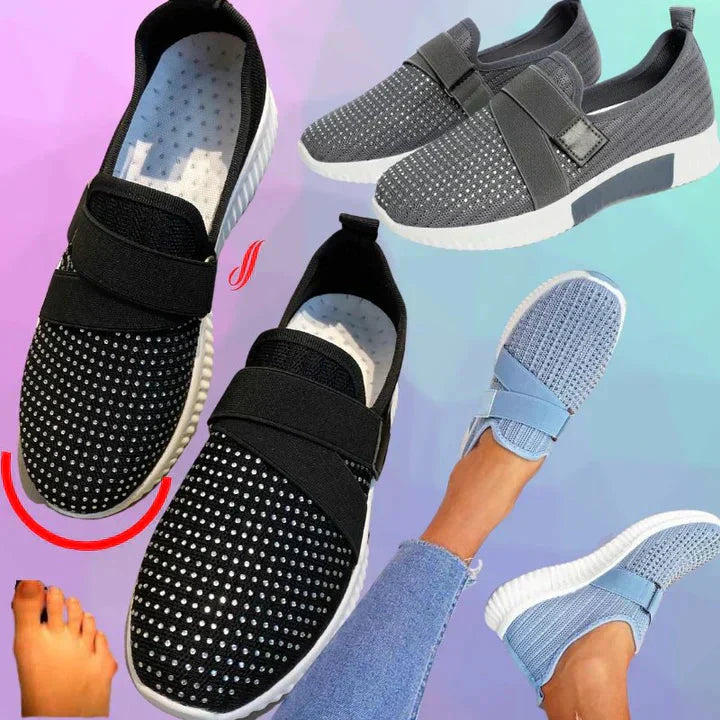 Zapatillas de velcro para mujer: mejoran la postura