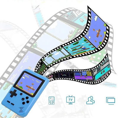Console per videogiochi con stile retro portatile