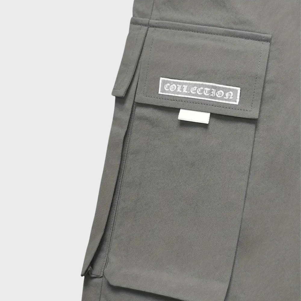 Pantaloni cargo da uomo versatili con gamba stretta