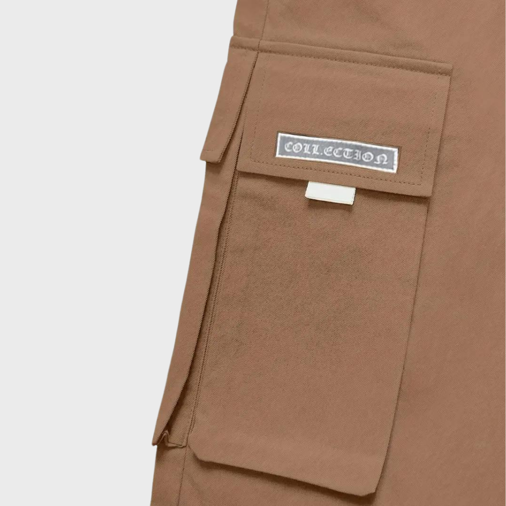 Pantaloni cargo da uomo versatili con gamba stretta