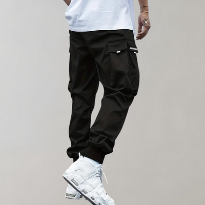 Pantaloni cargo da uomo versatili con gamba stretta