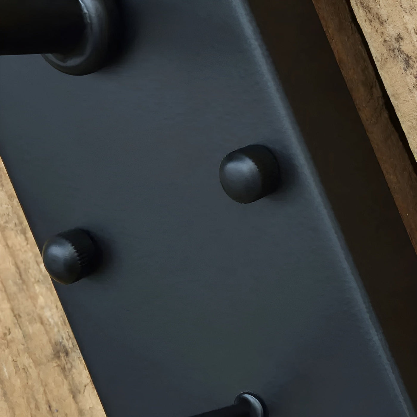 Aplique de pasillo Fer - Lámpara de granero antigua - Lámpara de pared industrial negra