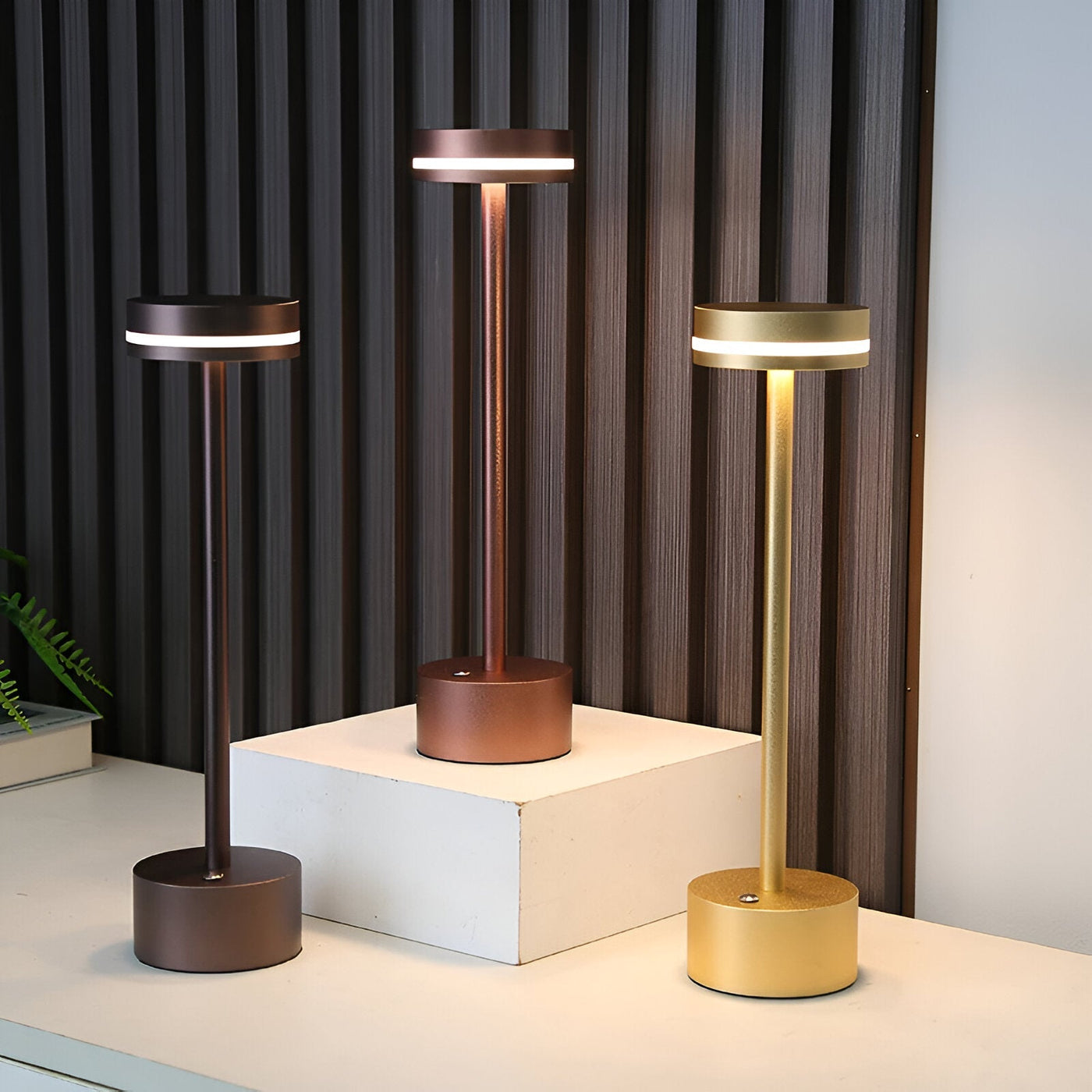 Mantle Touch - Lampada da tavolo portatile e ricaricabile - Luce dimmerabile