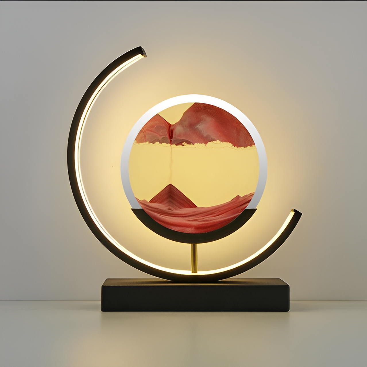 Sand Glow - Lampe à sable avec télécommande et fonctions variables