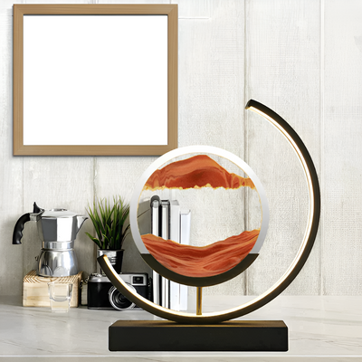 Sand Glow - Lampe à sable avec télécommande et fonctions variables