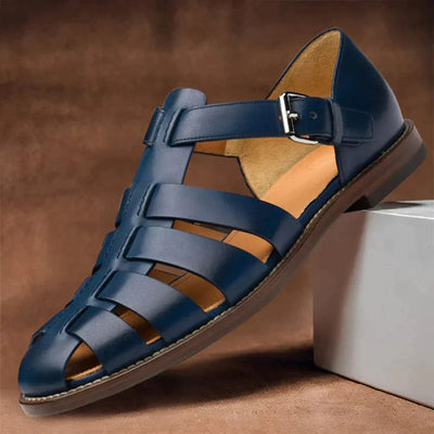 Hubert - Sandalias de cuero de verano para hombre