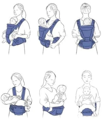 Marsupio ergonomico multifunzionale