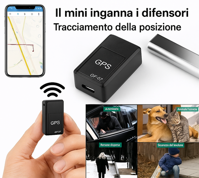 Mini localizzatore GPS magnetico - Portata mondiale
