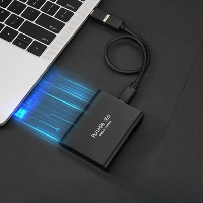 SSD portatile da 128 TB ad alta capacità con USB-C