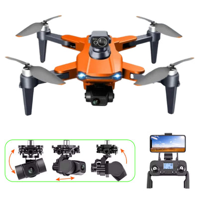 RG109 Pro Drone - Drone 8K HD con doppia telecamera, GPS e motori brushless