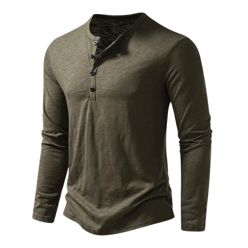 Camiseta de manga larga para hombre: versátil y cómoda