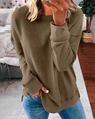 Sudadera clásica de mujer: suave y cómoda.