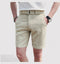 Pantaloncini da uomo a quadri con cintura regolabile