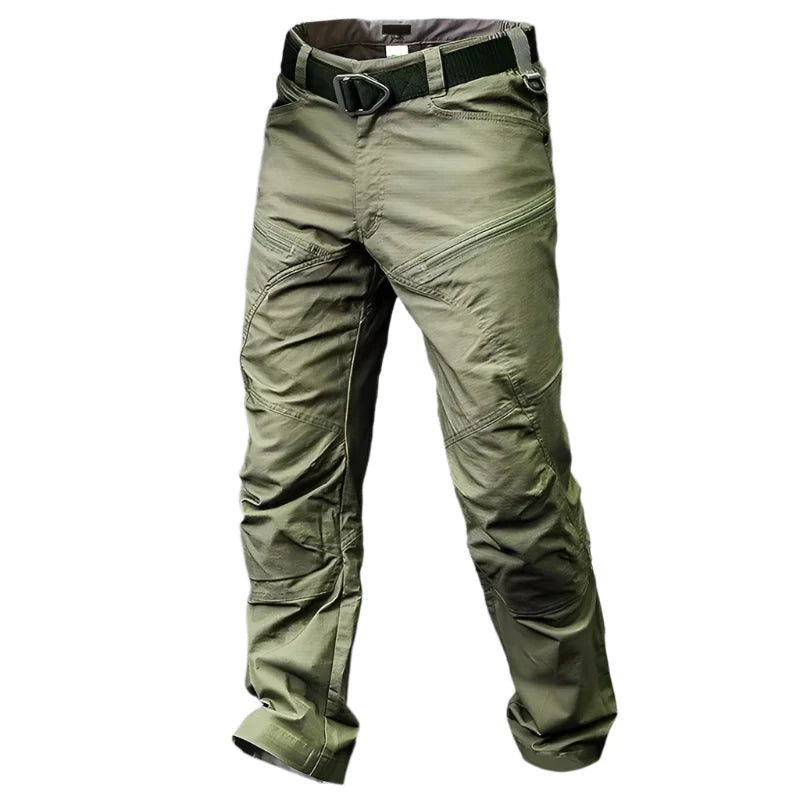 Pantaloni tattici da uomo con tasche e vita regolabile