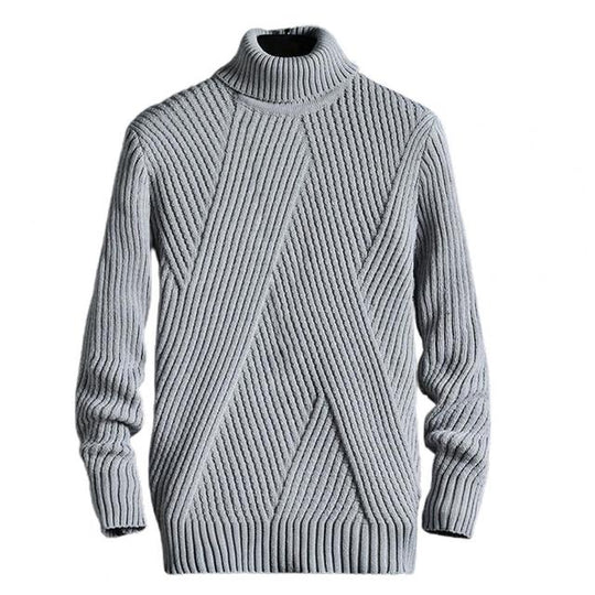 Manos - Un bonito suéter grueso para hombre. 