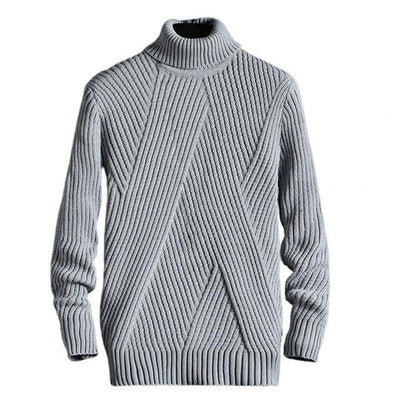 Manos - Un bonito suéter grueso para hombre. 