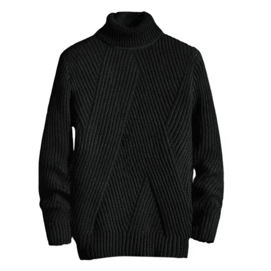 Manos - Un bonito suéter grueso para hombre. 