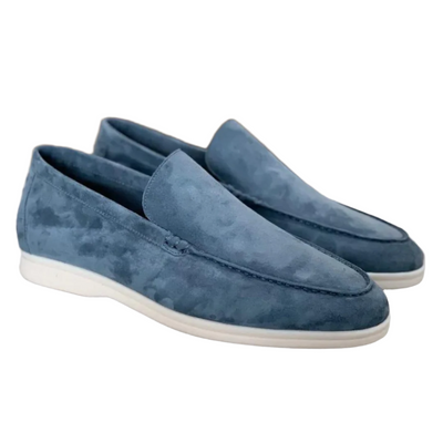 Mocasines de ante para hombre con acabado mate 