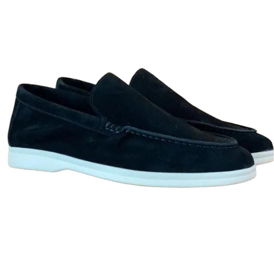 Mocasines de ante para hombre con acabado mate 