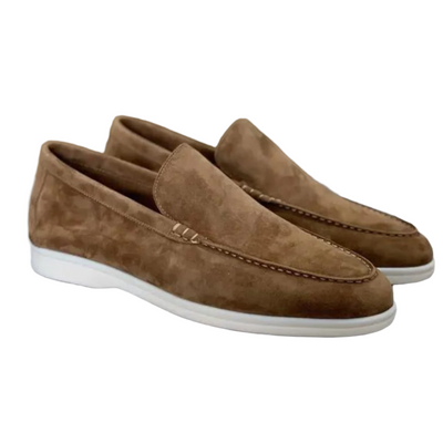 Mocasines de ante para hombre con acabado mate 
