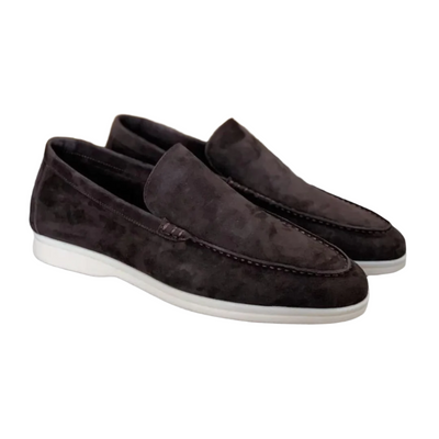 Mocasines de ante para hombre con acabado mate 