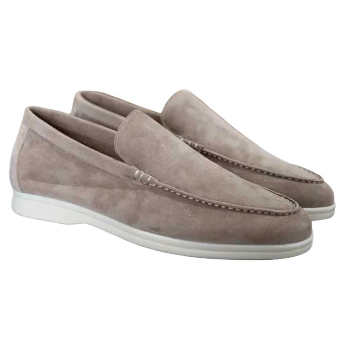 Mocasines de ante para hombre con acabado mate 