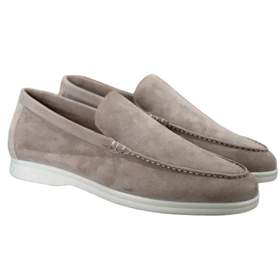 Mocasines de ante para hombre con acabado mate 