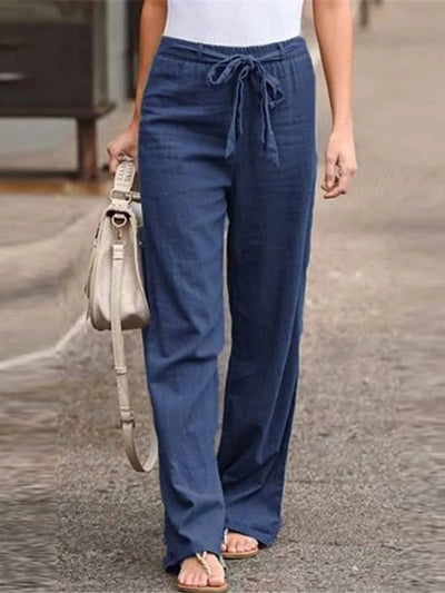Karina - Pantalon en lin aéré 
