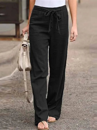 Karina - Pantalon en lin aéré 