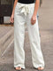 Karina - Pantalon en lin aéré 