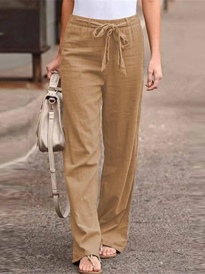 Karina - Pantalon en lin aéré 