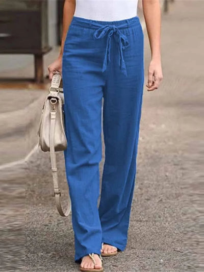 Karina - Pantalon en lin aéré 