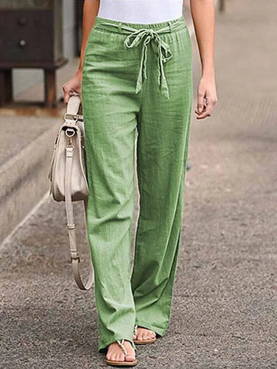 Karina - Pantalon en lin aéré 