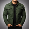 Chaqueta de jeans de ajuste delgado para hombres