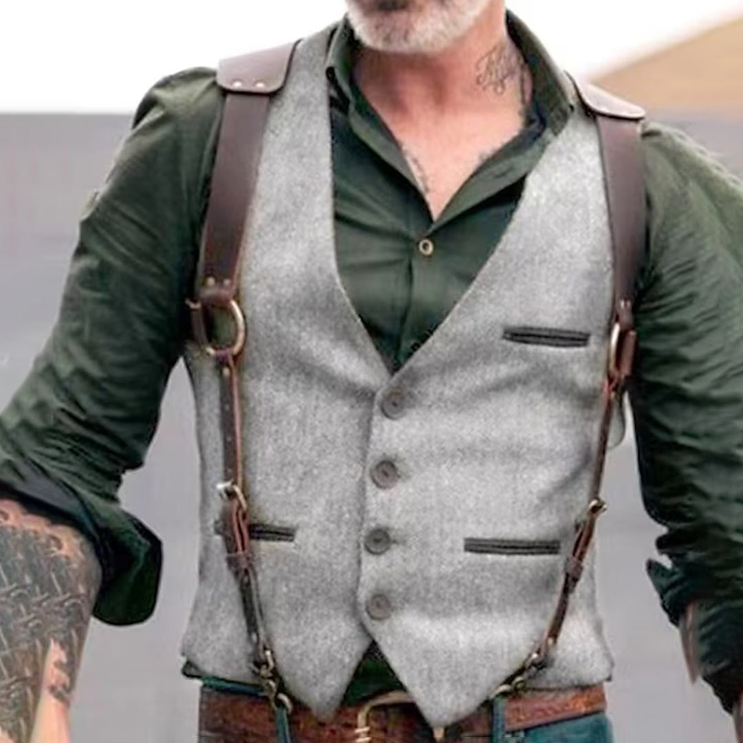 Gilet casual leggero da uomo