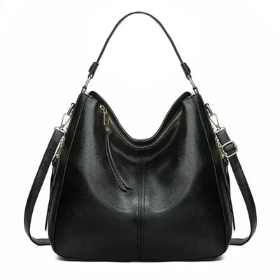 Sac femme noir élégant - Sac Frida spacieux