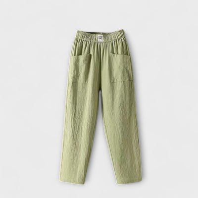 FLOOR | Pantalon d'été confortable en lin respirant