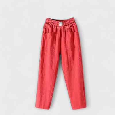 FLOOR | Pantalon d'été confortable en lin respirant