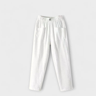 FLOOR | Pantalon d'été confortable en lin respirant
