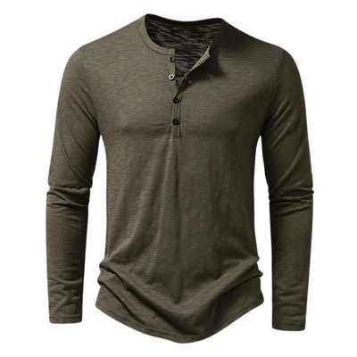 Camiseta de manga larga para hombre: versátil y cómoda