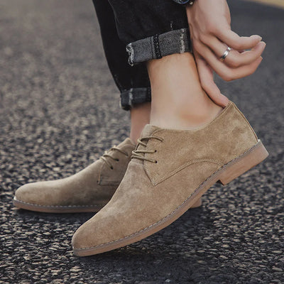 Zapatillas de ante para hombre Zapatos elegantes y con estilo