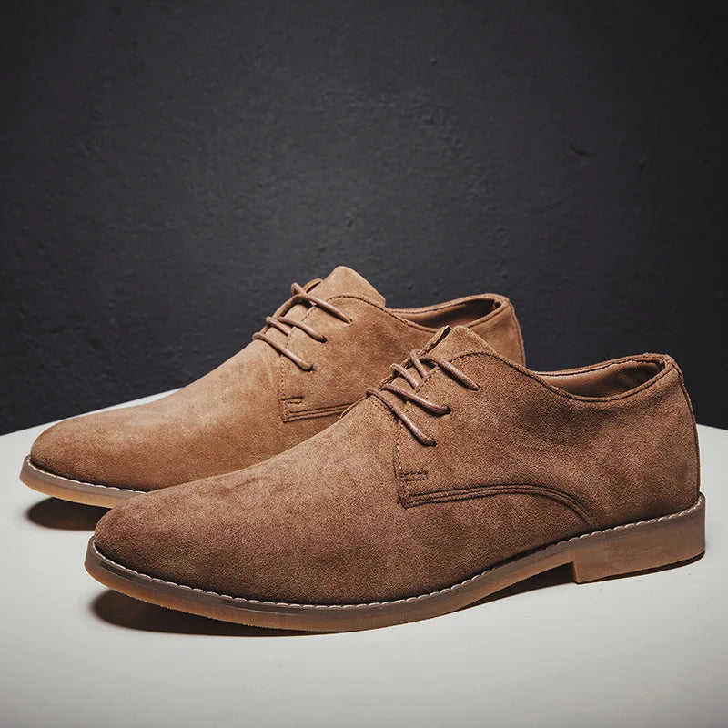 Zapatillas de ante para hombre Zapatos elegantes y con estilo